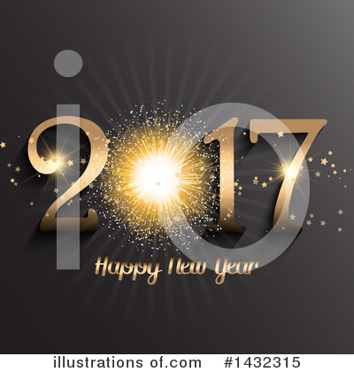 Royalty-Free (RF) New Year Clipart Illustration by KJ Pargeter - Stock Sample #1432315