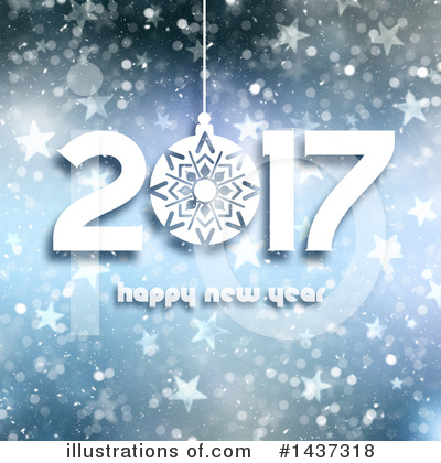 Royalty-Free (RF) New Year Clipart Illustration by KJ Pargeter - Stock Sample #1437318