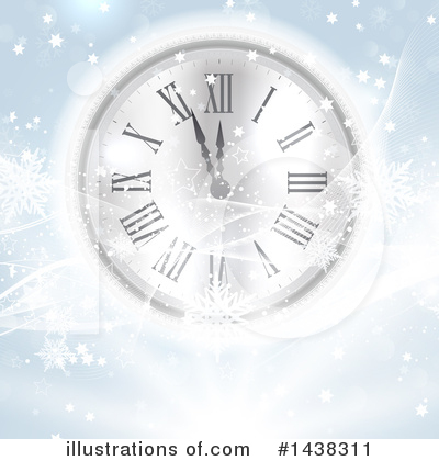 Snowflakes Clipart #1438311 by KJ Pargeter