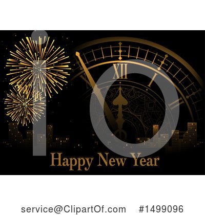 Royalty-Free (RF) New Year Clipart Illustration by dero - Stock Sample #1499096