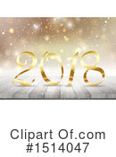 New Year Clipart #1514047 by KJ Pargeter