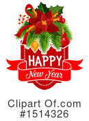 New Year Clipart #1514326 by Vector Tradition SM