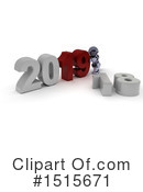 New Year Clipart #1515671 by KJ Pargeter