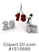 New Year Clipart #1515689 by KJ Pargeter