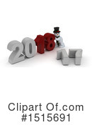 New Year Clipart #1515691 by KJ Pargeter