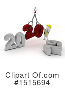 New Year Clipart #1515694 by KJ Pargeter