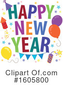 New Year Clipart #1605800 by visekart