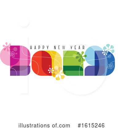 Royalty-Free (RF) New Year Clipart Illustration by elena - Stock Sample #1615246