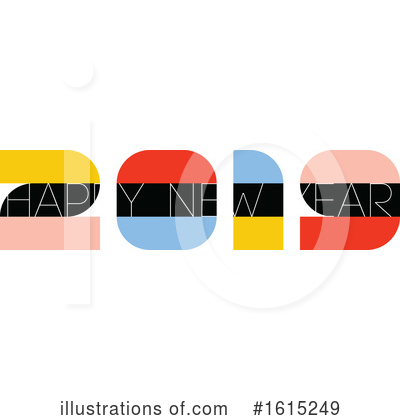 Royalty-Free (RF) New Year Clipart Illustration by elena - Stock Sample #1615249