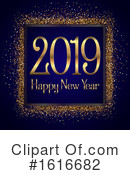 New Year Clipart #1616682 by KJ Pargeter