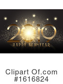 New Year Clipart #1616824 by KJ Pargeter