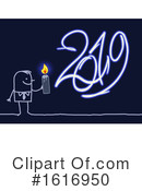 New Year Clipart #1616950 by NL shop