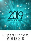 New Year Clipart #1618018 by KJ Pargeter