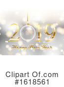 New Year Clipart #1618561 by KJ Pargeter