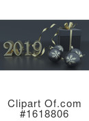 New Year Clipart #1618806 by KJ Pargeter
