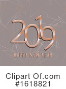 New Year Clipart #1618821 by KJ Pargeter