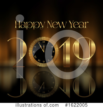 Royalty-Free (RF) New Year Clipart Illustration by KJ Pargeter - Stock Sample #1622005