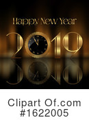 New Year Clipart #1622005 by KJ Pargeter