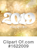 New Year Clipart #1622009 by KJ Pargeter