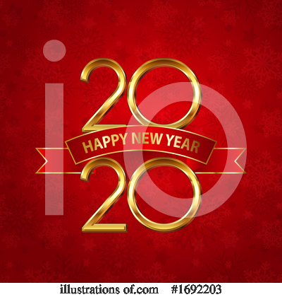 Royalty-Free (RF) New Year Clipart Illustration by KJ Pargeter - Stock Sample #1692203