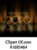 New Year Clipart #1693464 by KJ Pargeter