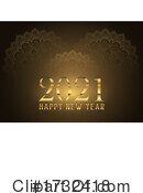 New Year Clipart #1732418 by KJ Pargeter