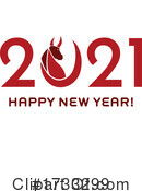 New Year Clipart #1733299 by Hit Toon