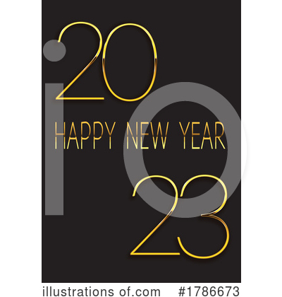 Royalty-Free (RF) New Year Clipart Illustration by KJ Pargeter - Stock Sample #1786673