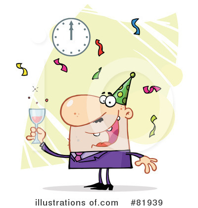 Party Hats Clipart #81939 by Hit Toon