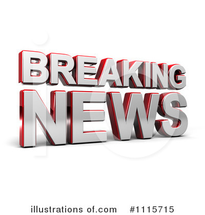 Breaking News Clipart #1115715 by stockillustrations