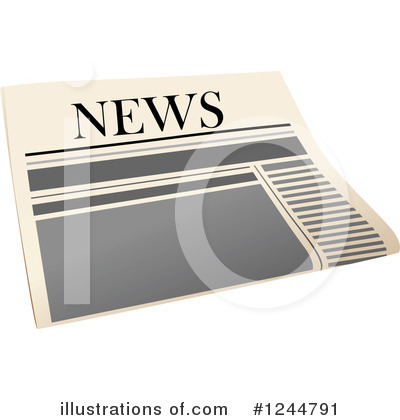 Royalty-Free (RF) News Clipart Illustration by Vector Tradition SM - Stock Sample #1244791