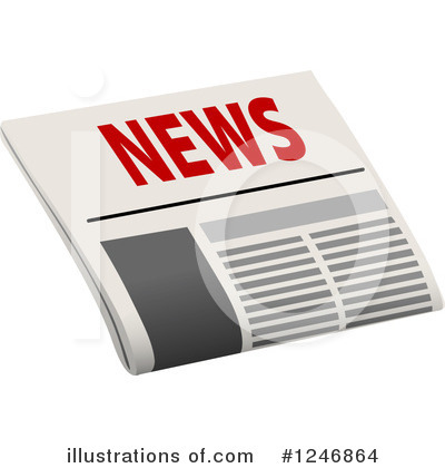 Royalty-Free (RF) News Clipart Illustration by Vector Tradition SM - Stock Sample #1246864
