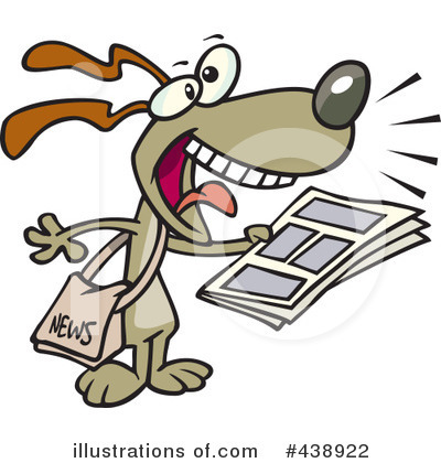 Newspaper Clipart #438922 by toonaday