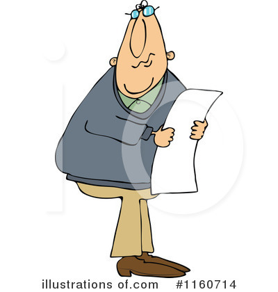 Reading Clipart #1160714 by djart