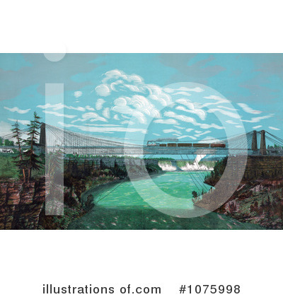 Royalty-Free (RF) Niagara Falls Clipart Illustration by JVPD - Stock Sample #1075998