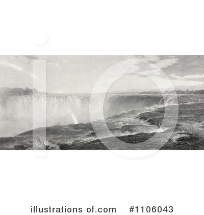 Royalty-Free (RF) Niagara Falls Clipart Illustration by JVPD - Stock Sample #1106043