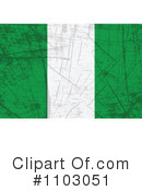 Nigerian Flag Clipart #1103051 by Andrei Marincas
