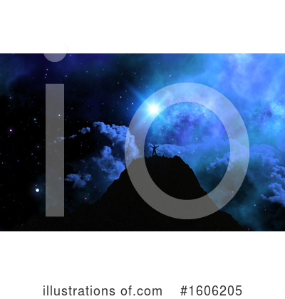 Night Sky Clipart #1606205 by KJ Pargeter
