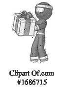 Ninja Clipart #1686715 by Leo Blanchette