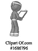 Ninja Clipart #1686796 by Leo Blanchette