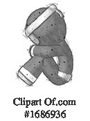 Ninja Clipart #1686936 by Leo Blanchette
