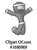 Ninja Clipart #1686989 by Leo Blanchette