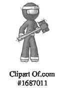 Ninja Clipart #1687011 by Leo Blanchette