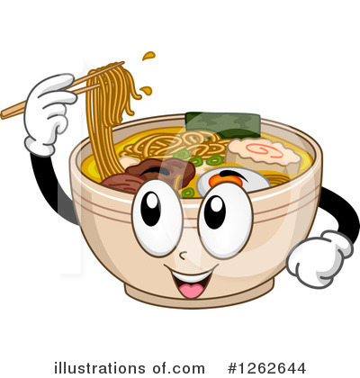Asian Food Clipart #1262644 by BNP Design Studio