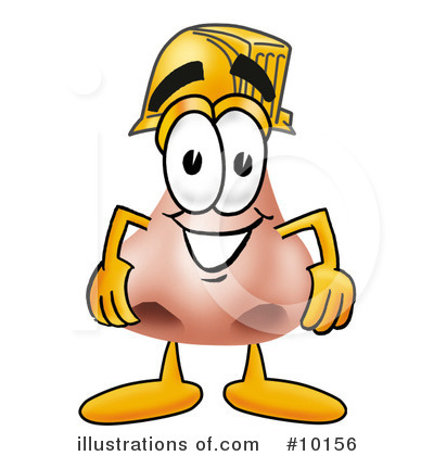 Royalty-Free (RF) Nose Clipart Illustration by Mascot Junction - Stock Sample #10156