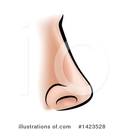 Royalty-Free (RF) Nose Clipart Illustration by AtStockIllustration - Stock Sample #1423528