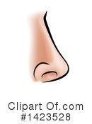 Nose Clipart #1423528 by AtStockIllustration