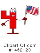 Number 4 Clipart #1462120 by Hit Toon