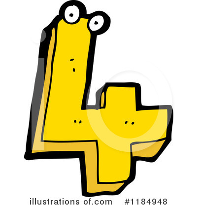Royalty-Free (RF) Number Clipart Illustration by lineartestpilot - Stock Sample #1184948