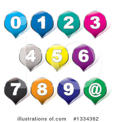 Numbers Clipart #1334362 by michaeltravers
